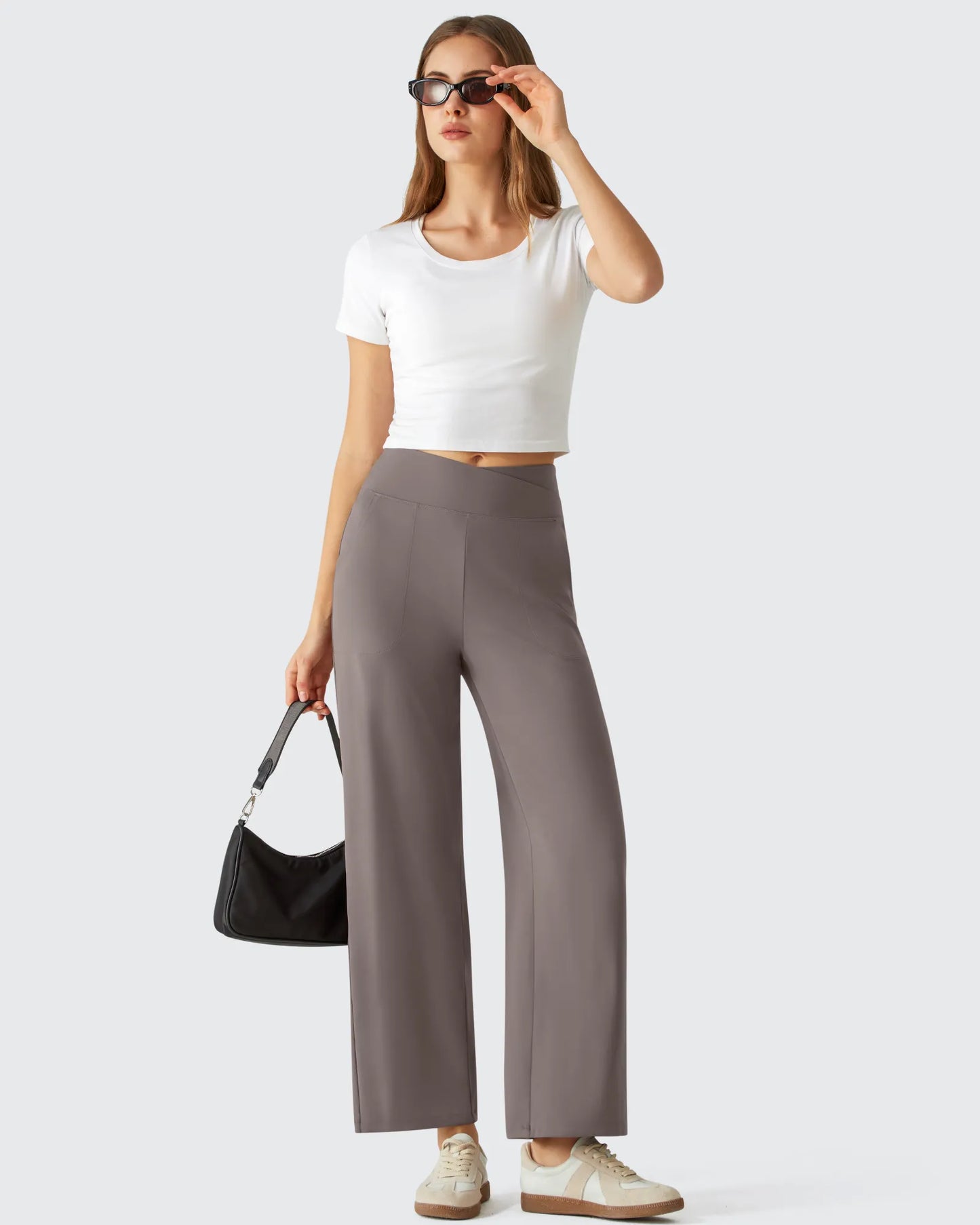 Pantalones de Yoga Anchos Hasta el Tobillo BareFeel de Gran Elasticidad