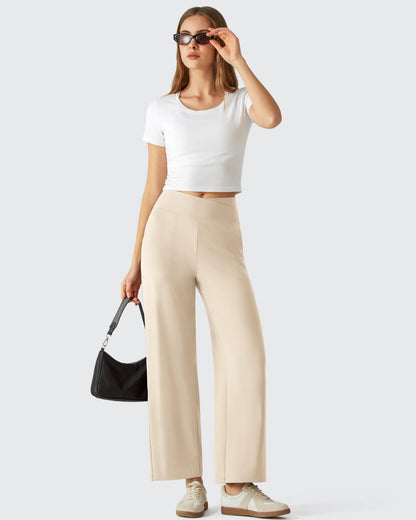 Pantalones de Yoga Anchos Hasta el Tobillo BareFeel de Gran Elasticidad