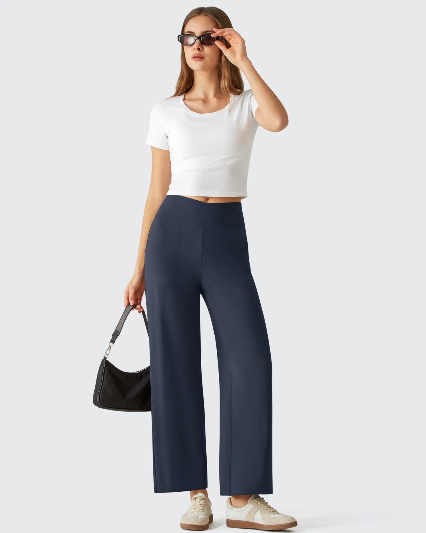 Pantalones de Yoga Anchos Hasta el Tobillo BareFeel de Gran Elasticidad