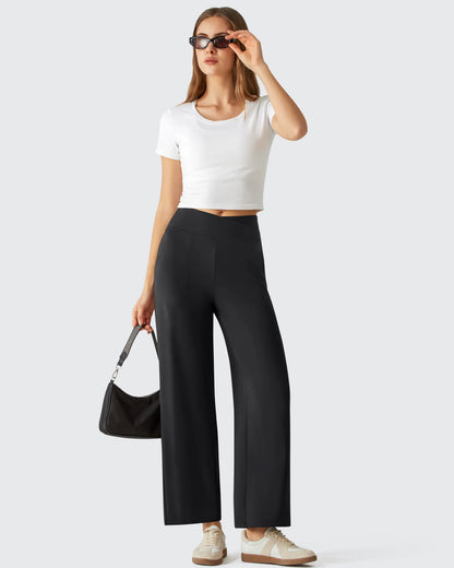 Pantalones de Yoga Anchos Hasta el Tobillo BareFeel de Gran Elasticidad