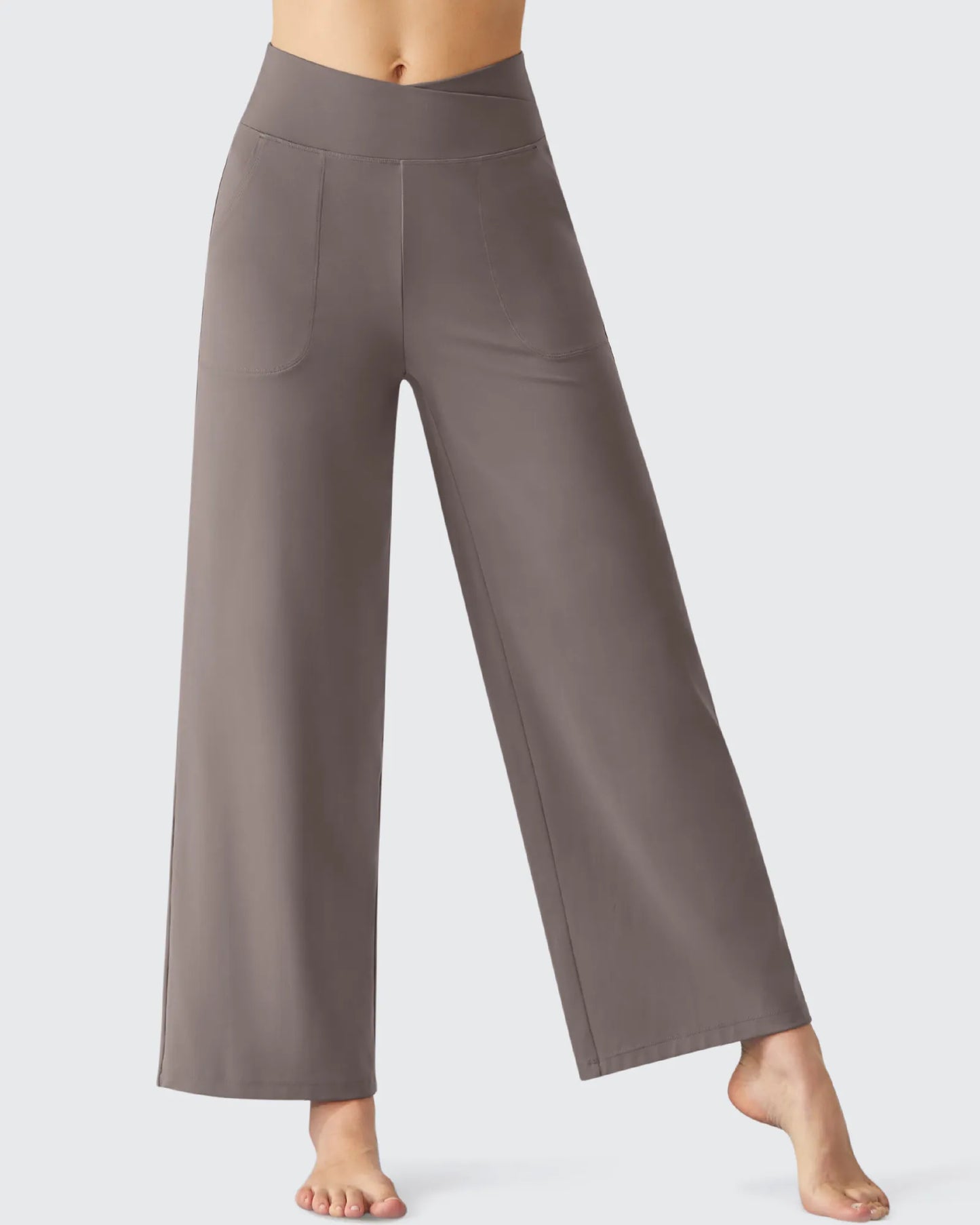 Pantalones de Yoga Anchos Hasta el Tobillo BareFeel de Gran Elasticidad