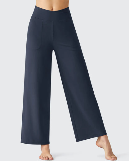 Pantalones de Yoga Anchos Hasta el Tobillo BareFeel de Gran Elasticidad