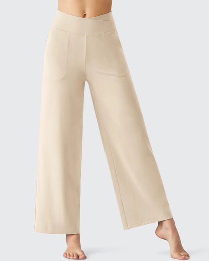 Pantalones de Yoga Anchos Hasta el Tobillo BareFeel de Gran Elasticidad