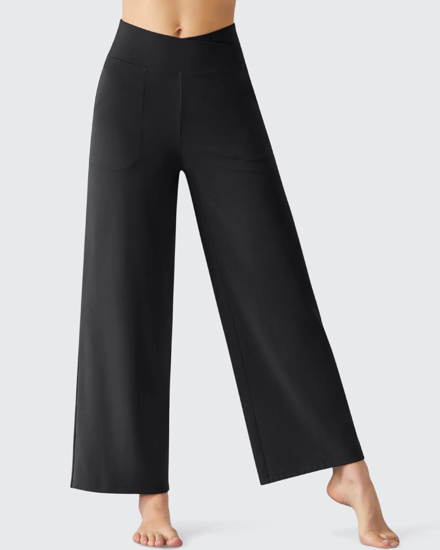 Pantalones de Yoga Anchos Hasta el Tobillo BareFeel de Gran Elasticidad