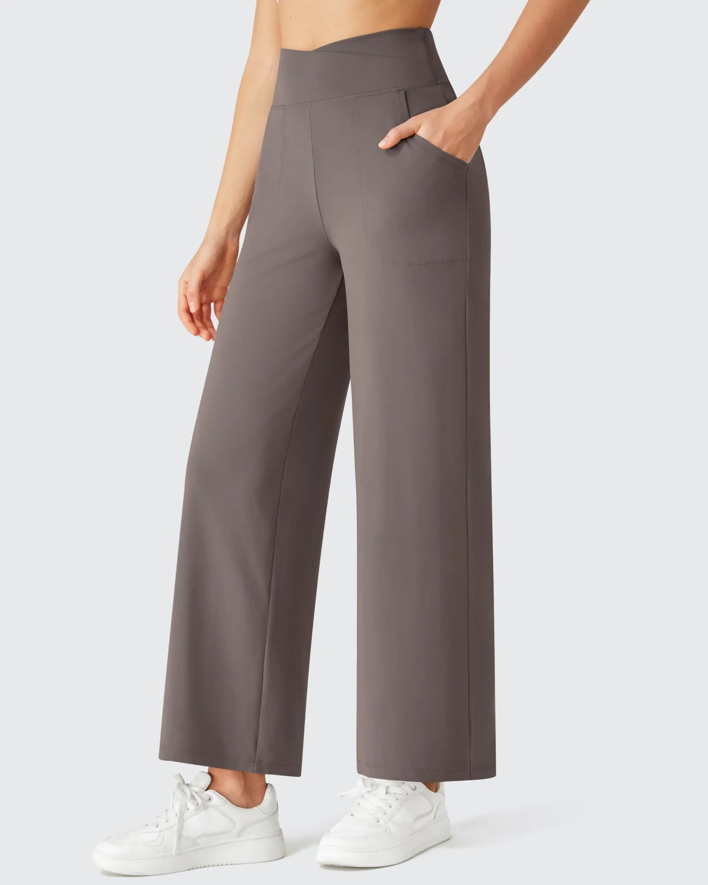 Pantalones de Yoga Anchos Hasta el Tobillo BareFeel de Gran Elasticidad