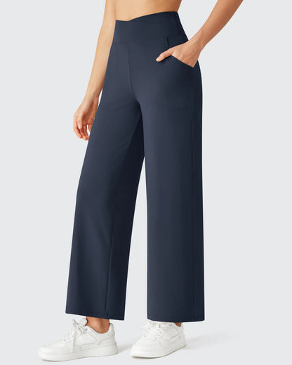 Pantalones de Yoga Anchos Hasta el Tobillo BareFeel de Gran Elasticidad