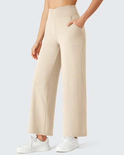 Pantalones de Yoga Anchos Hasta el Tobillo BareFeel de Gran Elasticidad