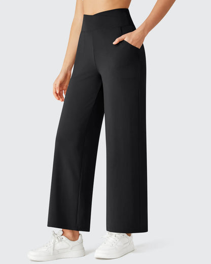 Pantalones de Yoga Anchos Hasta el Tobillo BareFeel de Gran Elasticidad