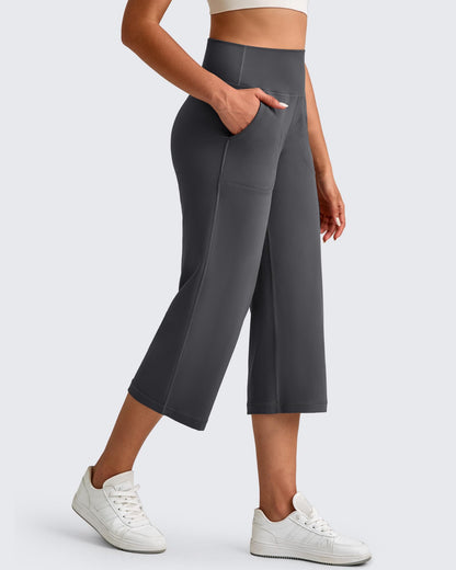 Pantalones Capri de tiro alto BareFeel