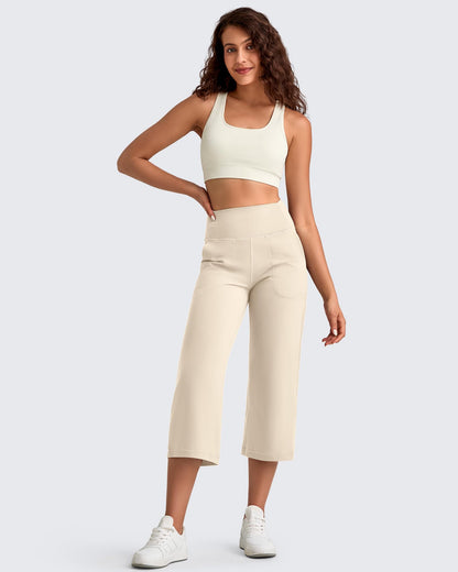 Pantalones Capri de tiro alto BareFeel