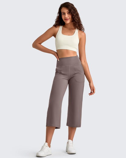 Pantalones Capri de tiro alto BareFeel