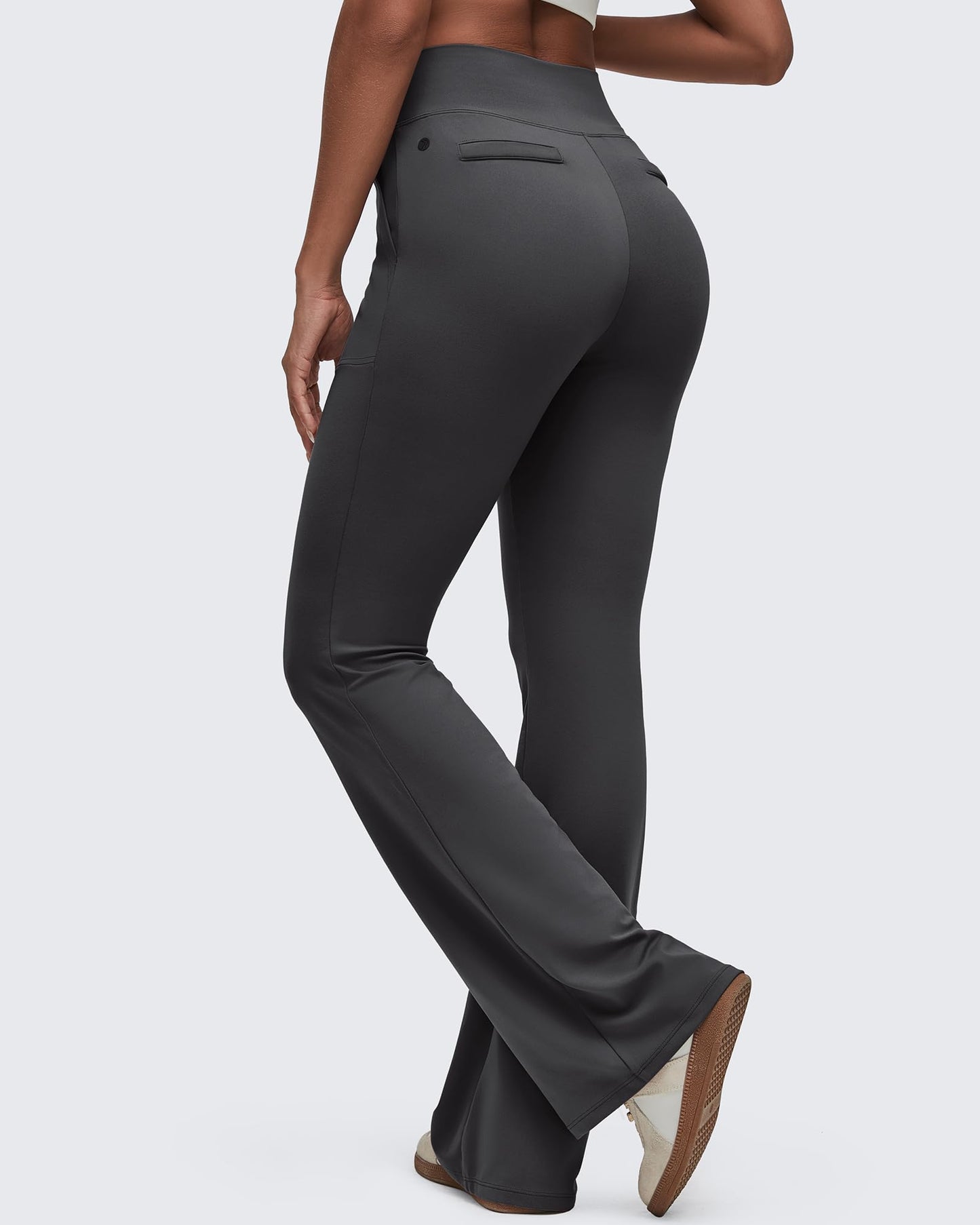 Pantalones Acampanados de Talle Alto BareFeel con Bolsillos