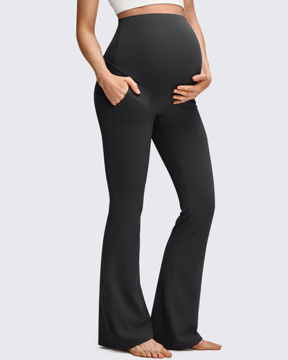 BareFeel Vestido de Maternidad con Bolsillos Leggings Acampanados