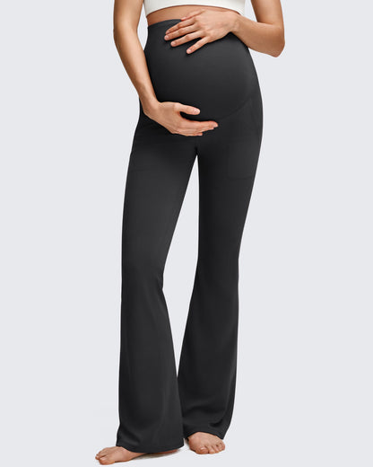 BareFeel Vestido de Maternidad con Bolsillos Leggings Acampanados