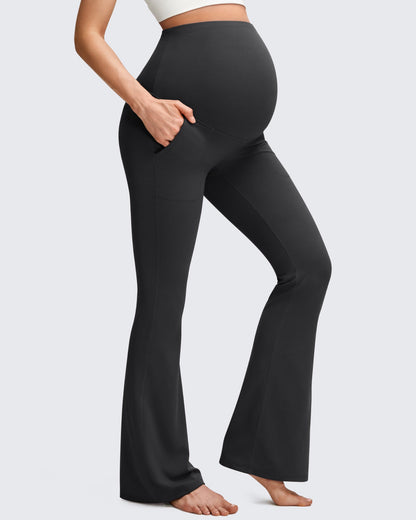 BareFeel Vestido de Maternidad con Bolsillos Leggings Acampanados