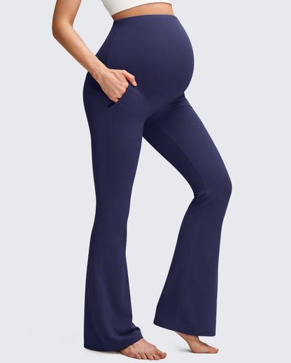 BareFeel Vestido de Maternidad con Bolsillos Leggings Acampanados