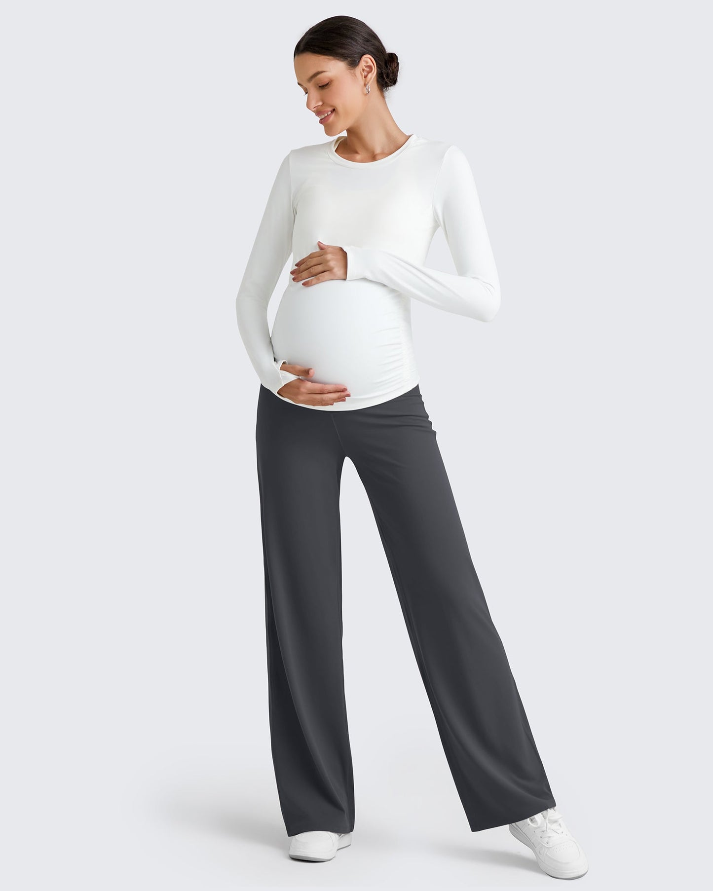 Pantalones anchos de vestir premamá BareFeel