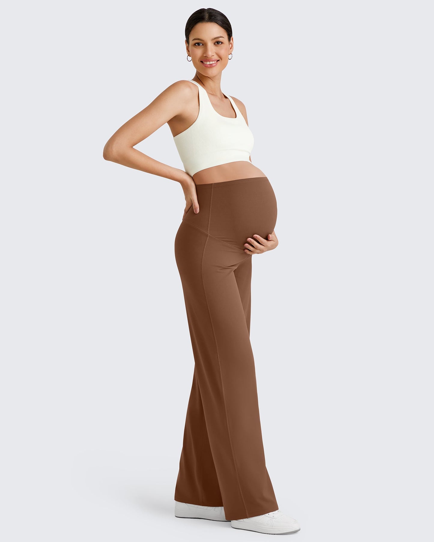 Pantalones anchos de vestir premamá BareFeel