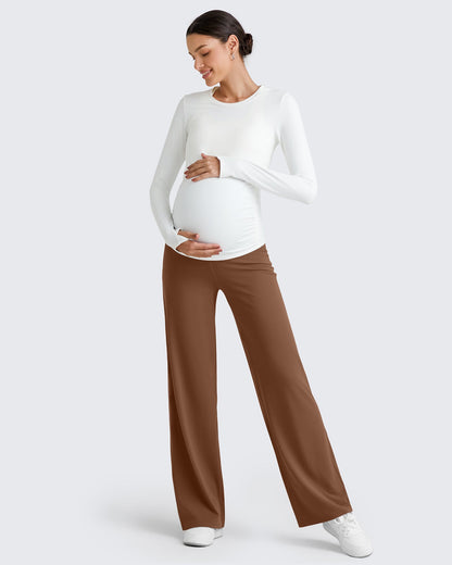 Pantalones anchos de vestir premamá BareFeel
