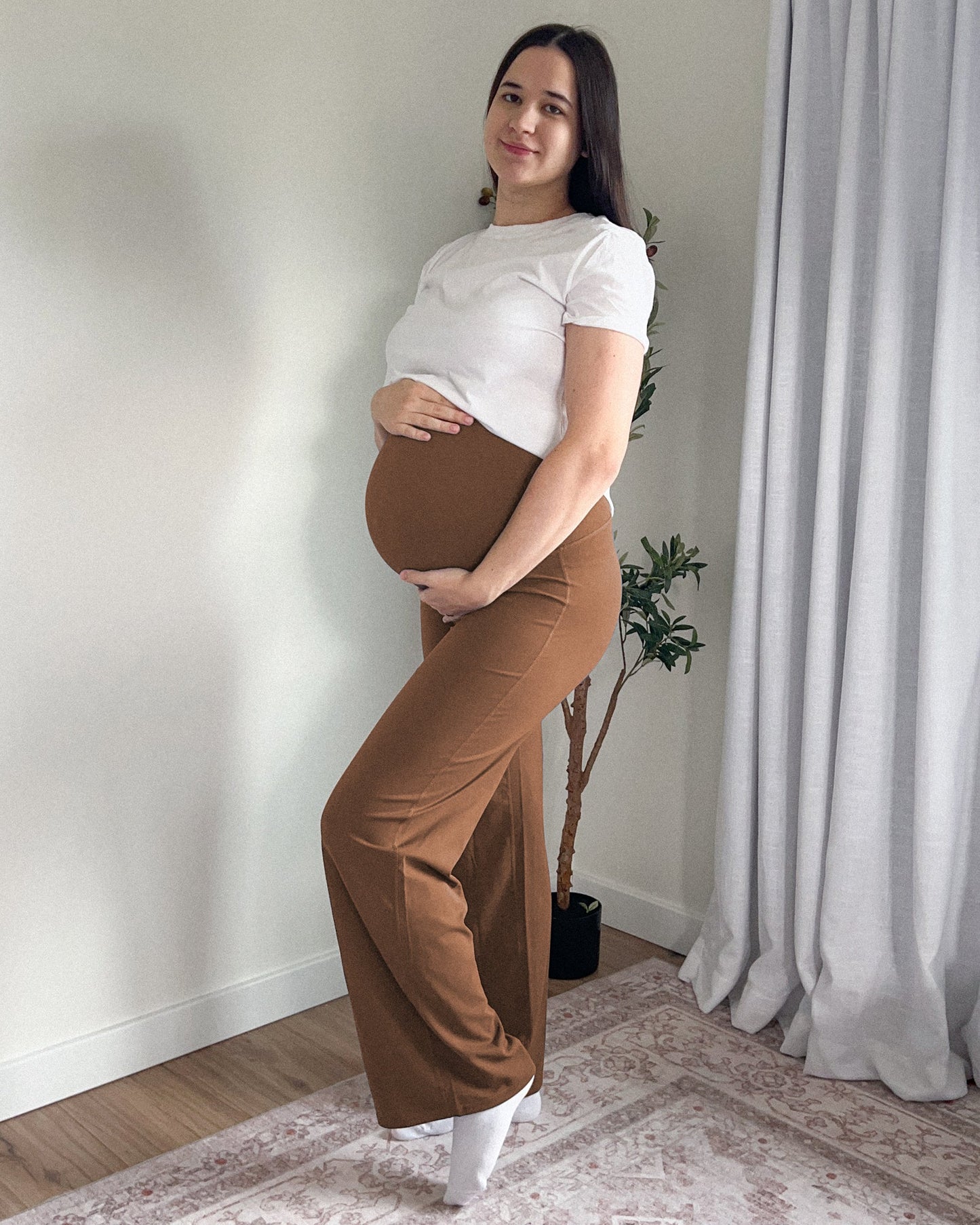 Pantalones anchos de vestir premamá BareFeel