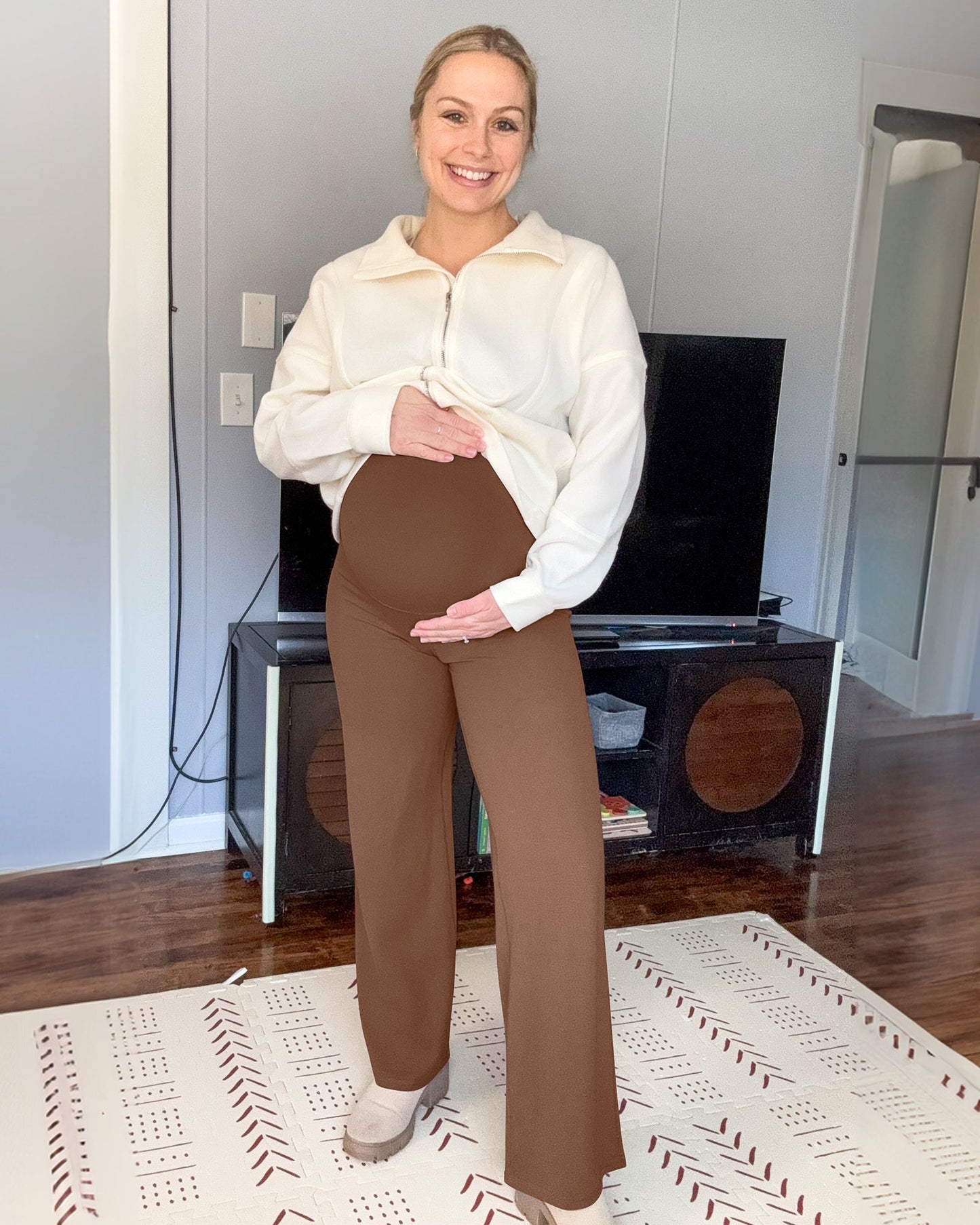 Pantalones anchos de vestir premamá BareFeel
