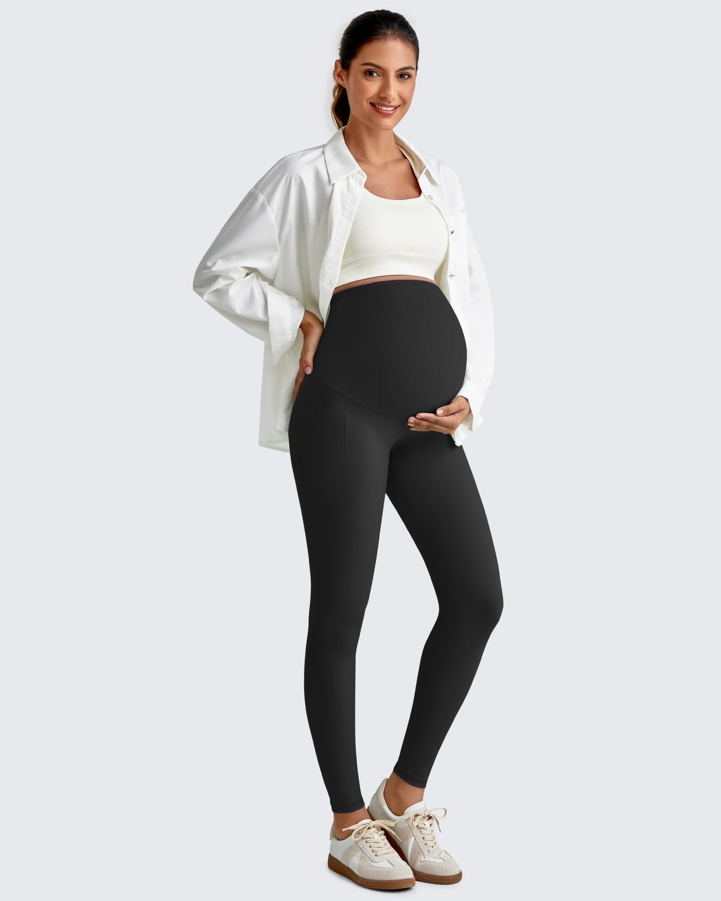 BareFeel Maternity Yoga Leggings