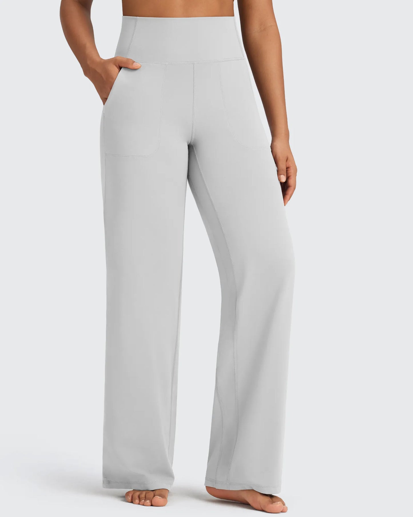 Pantalones de vestir de talle alto sin costuras BareFeel