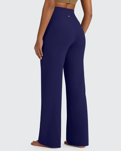 Pantalones de vestir de talle alto sin costuras BareFeel Petite