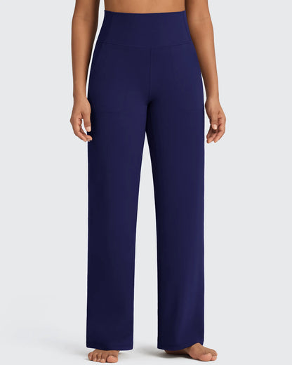 Pantalones de vestir de talle alto sin costuras BareFeel