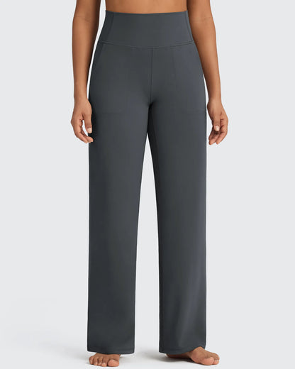 Pantalones de vestir de talle alto sin costuras BareFeel