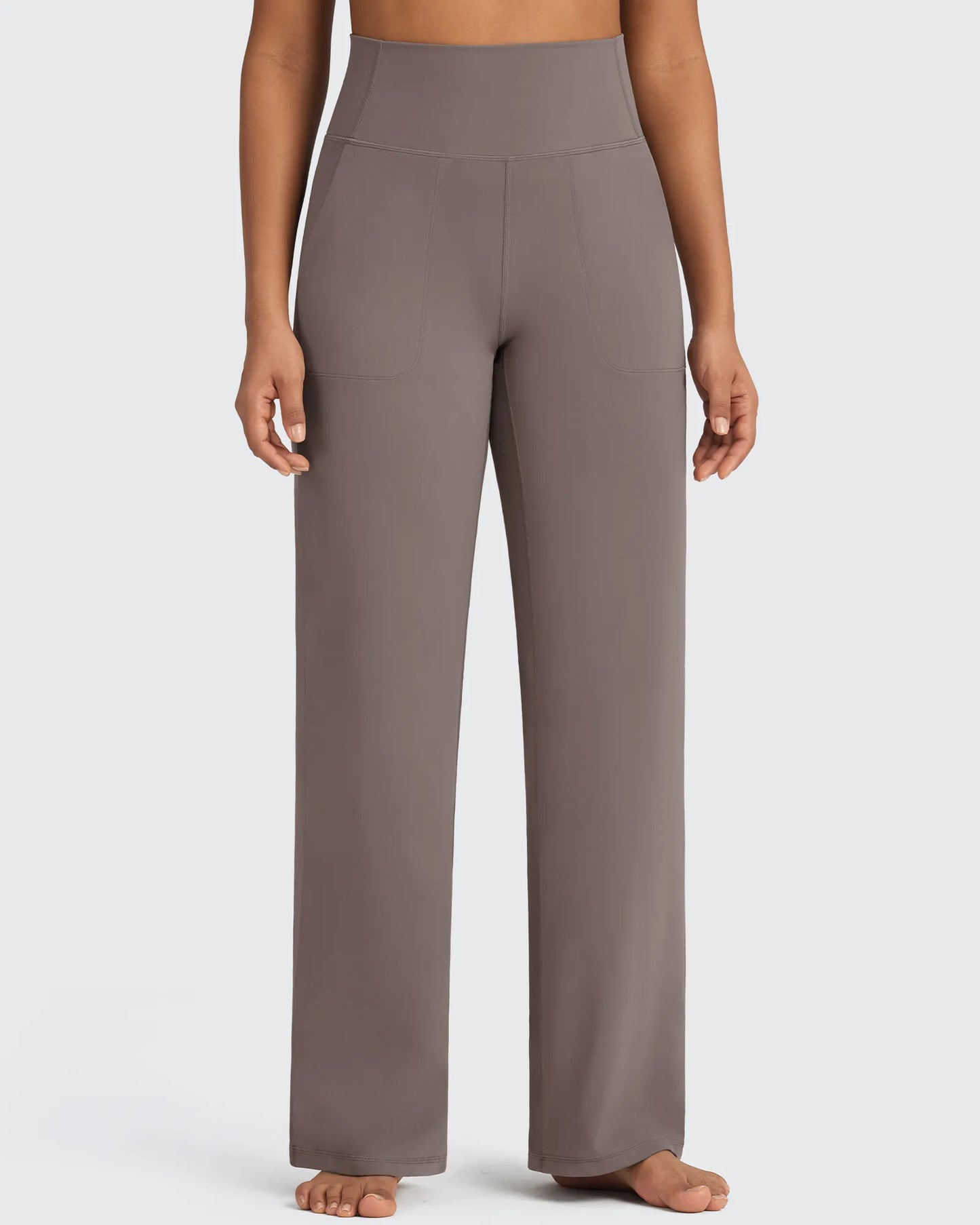 Pantalones de vestir de talle alto sin costuras BareFeel Regular