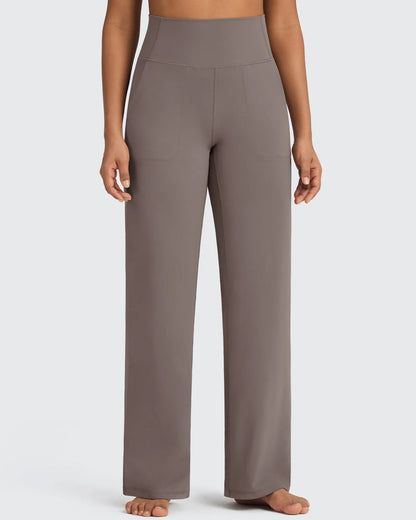 Pantalones de vestir de talle alto sin costuras BareFeel Regular