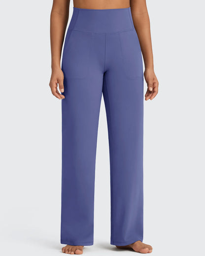 Pantalones de vestir de talle alto sin costuras BareFeel Regular