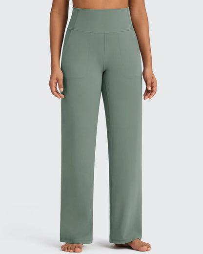 Pantalones de vestir de talle alto sin costuras BareFeel