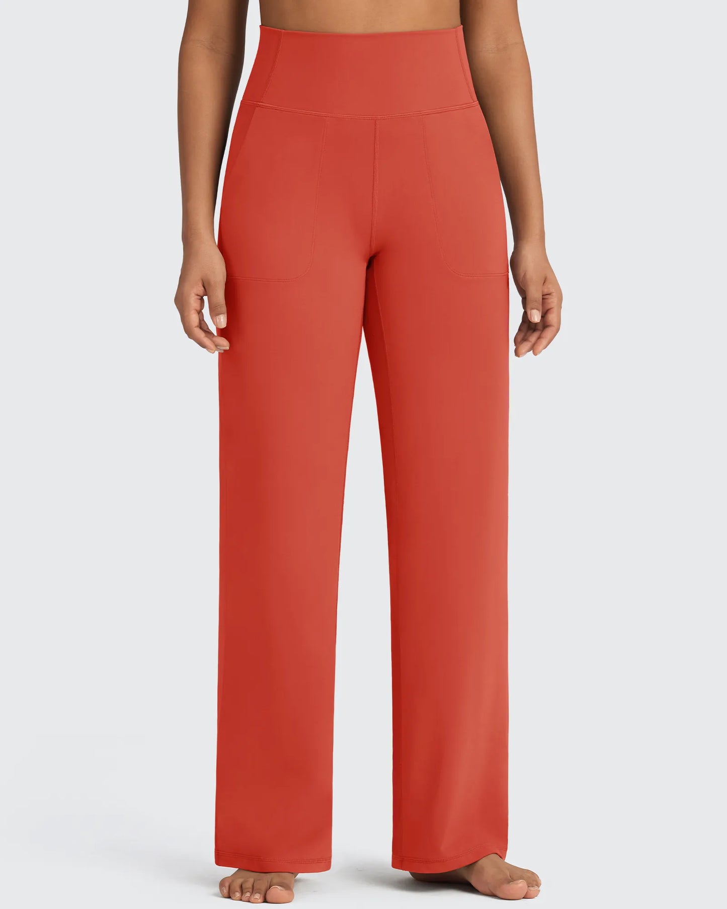 Pantalones de vestir de talle alto sin costuras BareFeel