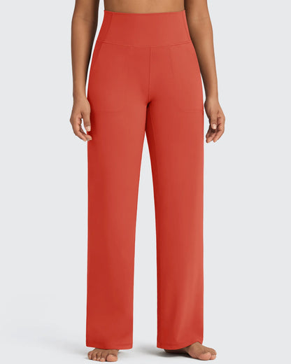 Pantalones de vestir de talle alto sin costuras BareFeel