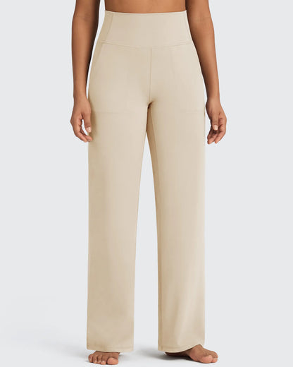 Pantalones de vestir de talle alto sin costuras BareFeel