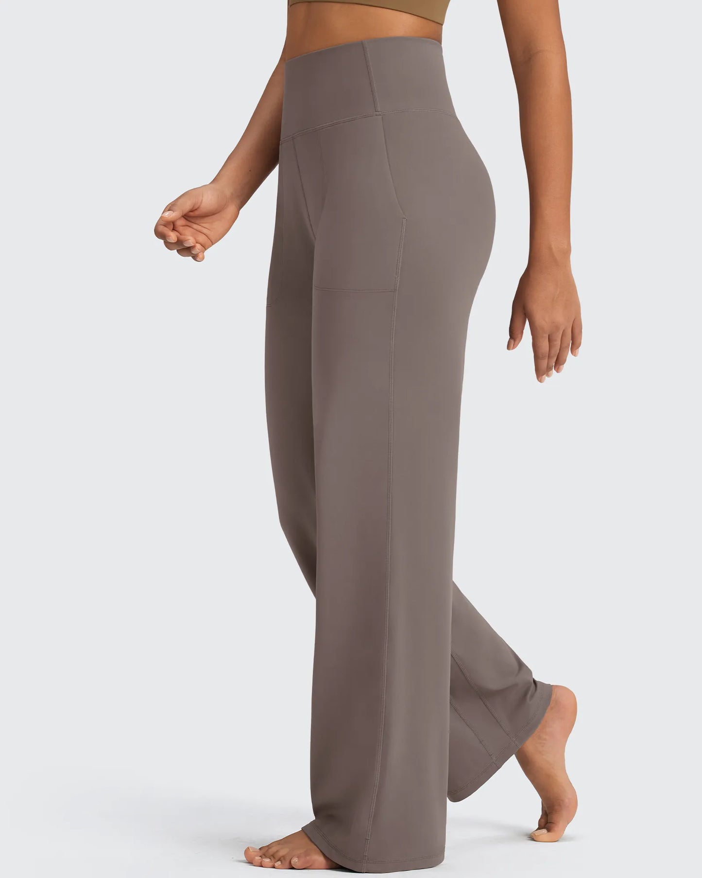 Pantalones de vestir de talle alto sin costuras BareFeel Regular