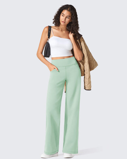 Pantalones de vestir de talle alto sin costuras BareFeel