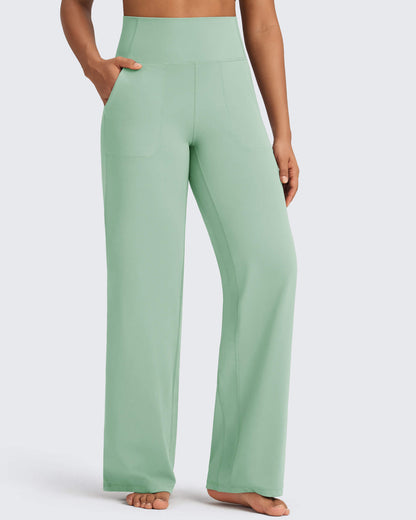 Pantalones de vestir de talle alto sin costuras BareFeel Regular