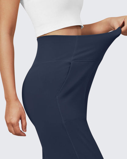 Pantalones de vestir de talle alto sin costuras BareFeel
