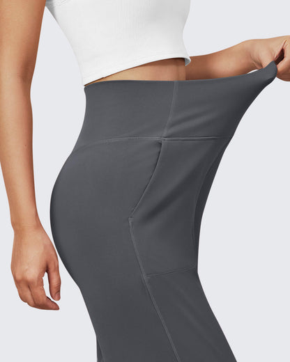 Pantalones de vestir de talle alto sin costuras BareFeel