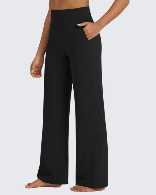 Pantalones de vestir de talle alto sin costuras BareFeel Regular