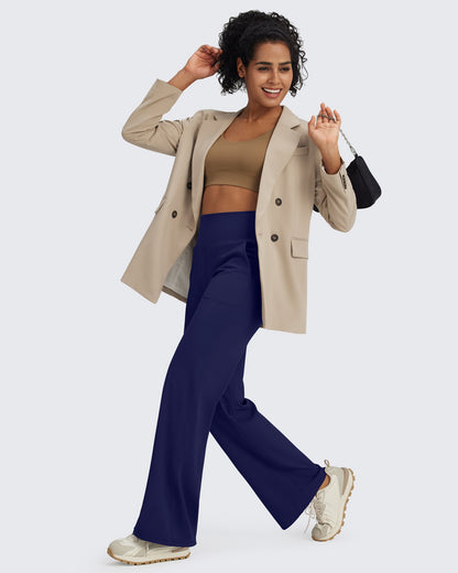Pantalones de vestir de talle alto sin costuras BareFeel Regular