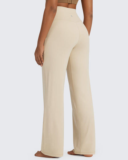Pantalones de vestir de talle alto sin costuras BareFeel Regular
