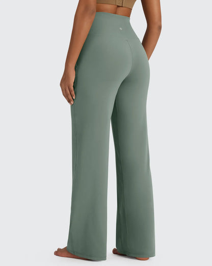 Pantalones de vestir de talle alto sin costuras BareFeel