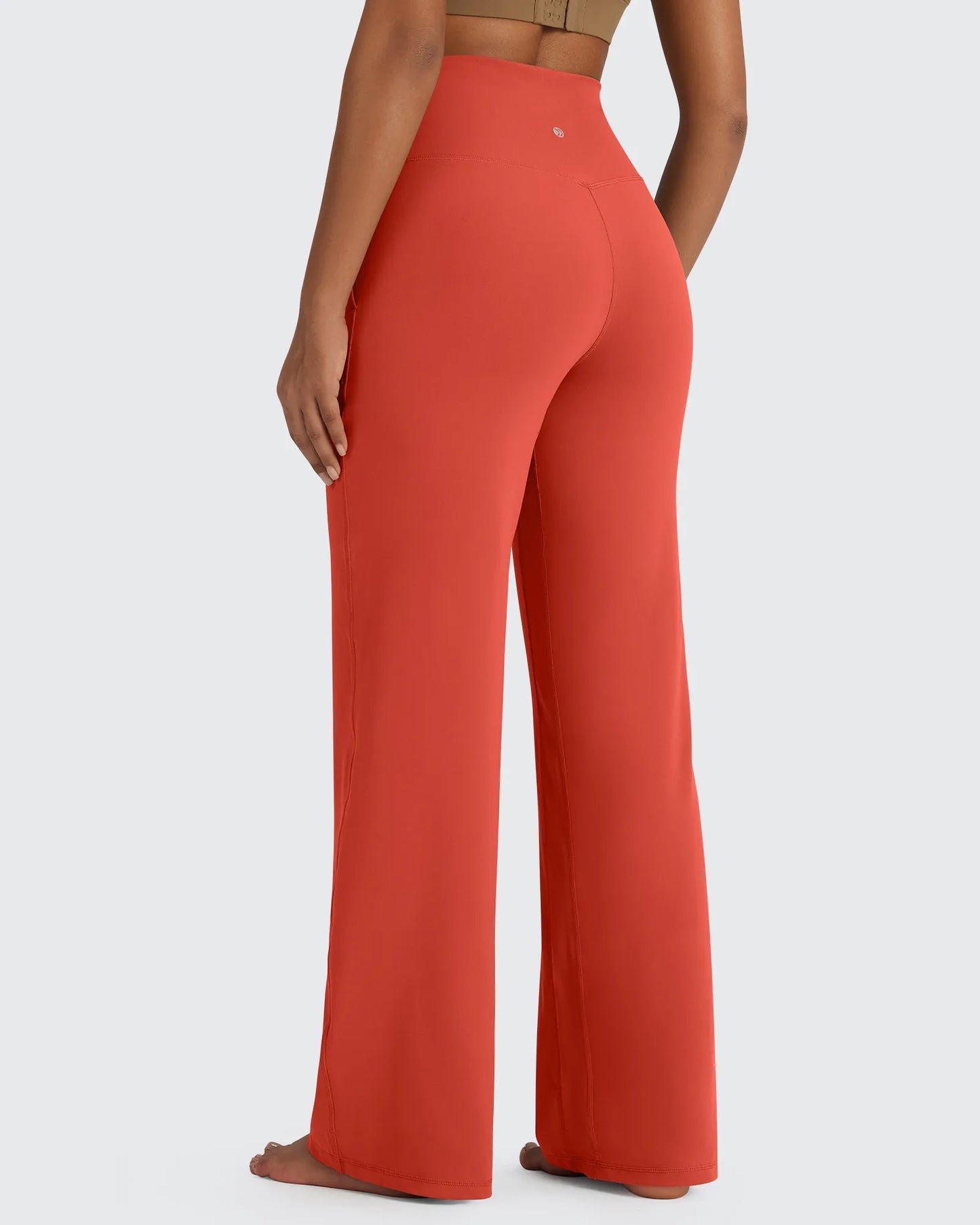 Pantalones de vestir de talle alto sin costuras BareFeel Petite