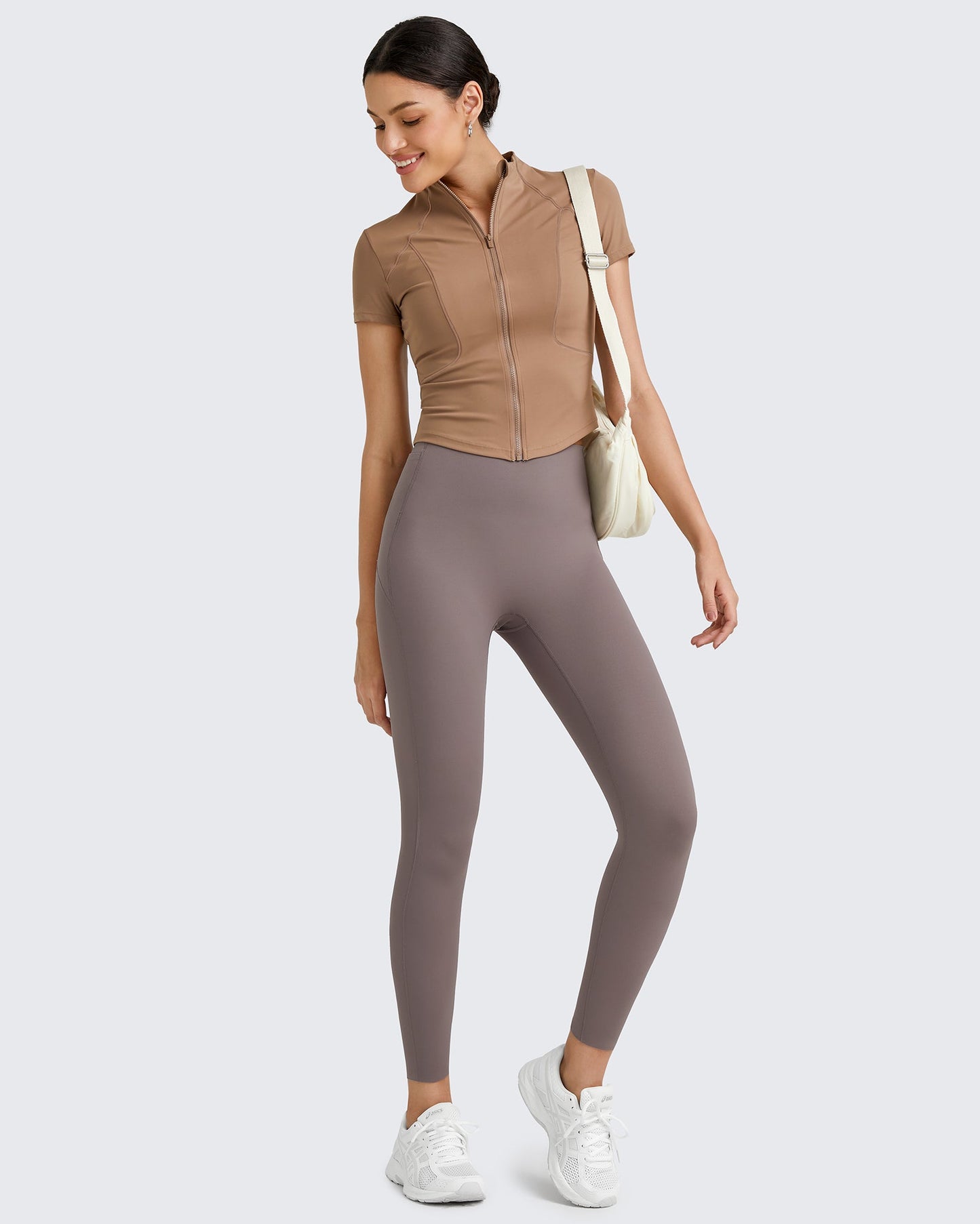 Mallas de yoga sin costuras BareFeel con pretina