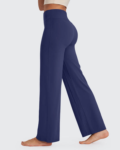 Pantalones de pernera ancha y talle alto BareFeel Tall