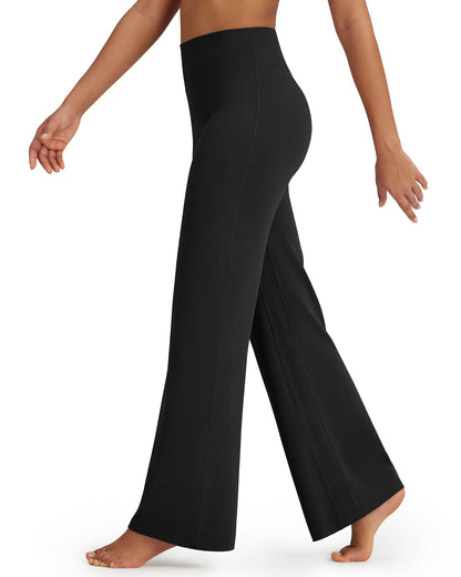 Pantalones de pernera ancha y talle alto BareFeel Regular
